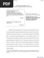 Viacom International, Inc. et al v. Youtube, Inc. et al - Document No. 81