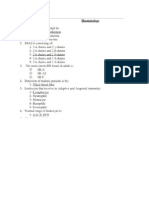 MCQ on Haematology