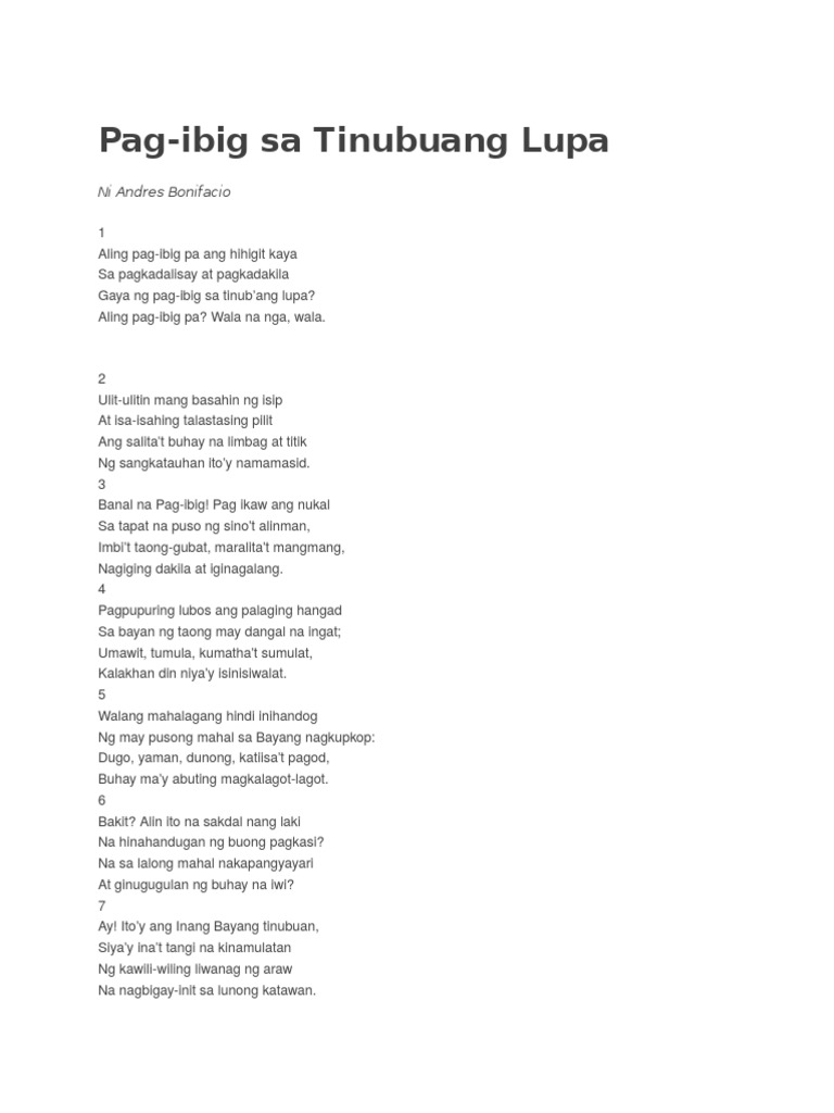 Pagibig Sa Tinubuang Lupa (Poem)_2