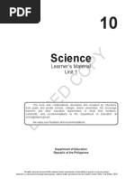 Sci10 LM U1 PDF