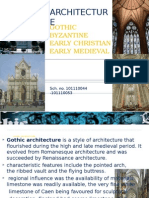 Gothic, Byzantine Architecture