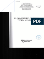 Indice y Presentación - Libro Comentario de Texto