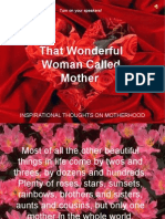 That Wonderful Woman Called Mother: Inspirational Thoughts On Motherhood