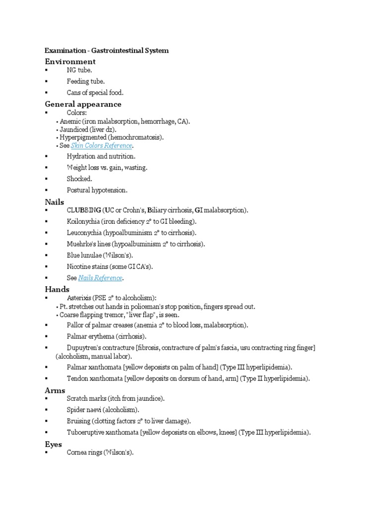 Examination Git PDF Hemorrhoid Gastroenterology