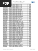 Cisco Us Global Price Sheet Pricing3 Pr120538