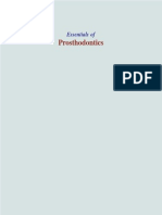 Essentials of Prosthodontics