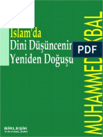 Muhammed Ikbal-İslamda Dini Düsüncenin Yeniden Doğusu PDF