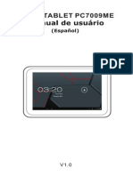 Spanish Manual For Tablet Titan 7009me