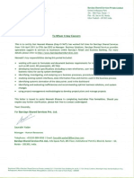 Sample - Work Reference Letter