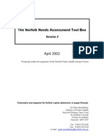 Norfolk Needs Assessment Toolbox - NPHNF England - 2002