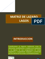 Matriz LÃ_zaro de Lagos