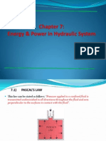 Chapter 7 Energy of Hydraulic System