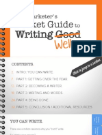 The Marketers Pocket Guide to Writing Good