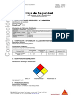 MSDS - SikaGrout 212 PDF