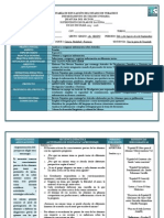 Planeación Didáctica (Segundo Grado) Español I Versión 3