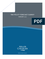 Miller &amp; Chevalier 2010 Tax Survey Report 2-16-10 FINAL