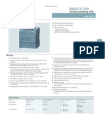 S7-1200 Especificaciones Técnicas