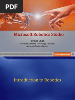 Download Introduction to Robotics and Robotics Studio by kinnarshah SN27393080 doc pdf