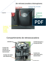 Compartimiento de Retroexcavadora Interuptores