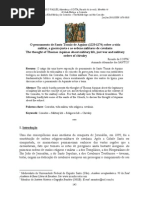 Resenha Sobre O Pensamento de Santo Tomás de Aquino