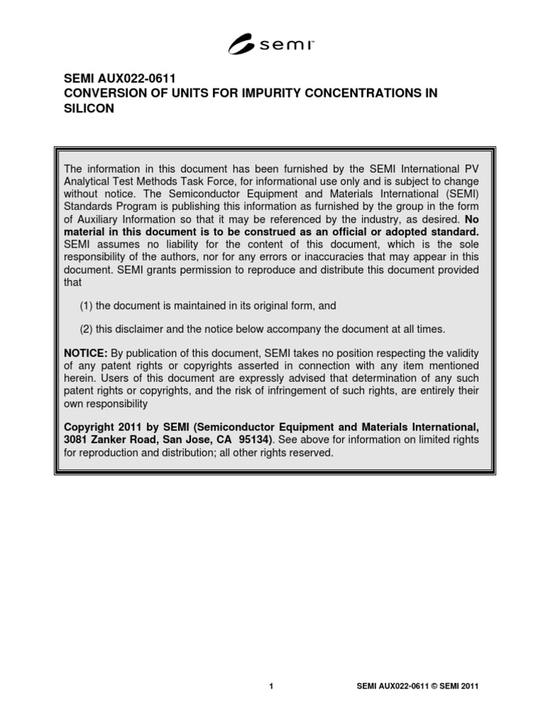 Conversion Unidades PPM PDF Parts Per Notation Physical Sciences