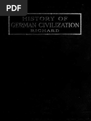 The History Of German Civilization Germanic Peoples Race