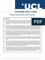Healthcare in India July 2013