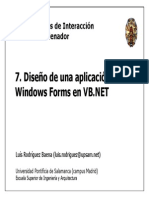 NET2 WinForm Diseño Aplicacion Windows Forms