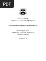 Download Representing Male Homosexuality in Mainland Chinese Film by Sara Muio Carro SN273938539 doc pdf