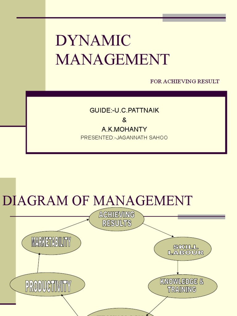 Dynamic Management for Results | PDF