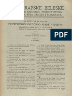 39 38. Redovni Sastanak Držan U Beogradu 18. Juna 1919. Godine.