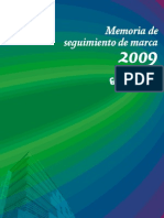 Corte Inglés - Memoria de Seguimiento de Marca 2009