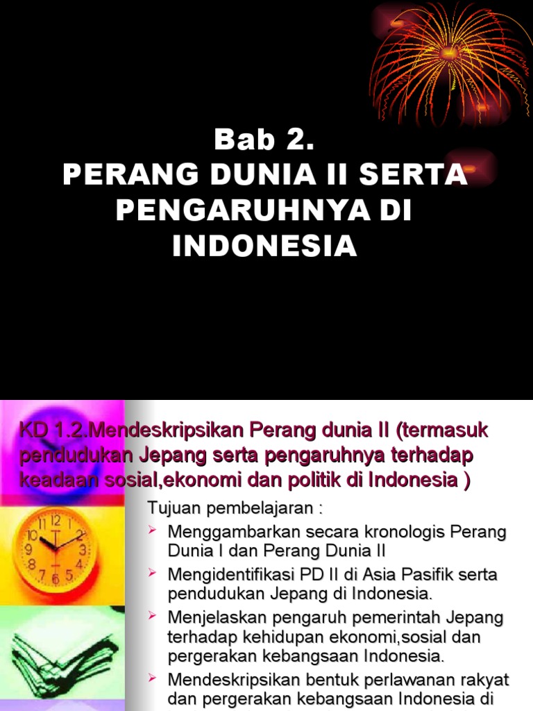 Sebab Khusus Terjadinya Perang Dunia 2 Di Asia Pasifik Adalah