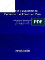 Desarrollo y Evolucion Del Comercio Electronico en Peru