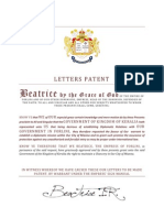 Keralia Letters Patent