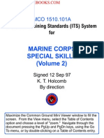 1997 Us Marine Corps Special Operations Skills Cqb Mco 202p