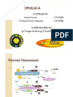 Hemophilia A Slide Lapkas Anak