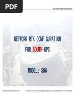 Quick Guide To South Network RTK Configuration s86