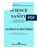 Alfred Korzybski - Science and Sanity