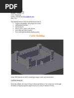 Blender Tutorial: Castle Modeling