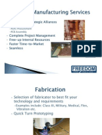 Available Via Strategic Alliances: - PCB Fab - Parts Procurement - PCB Assembly