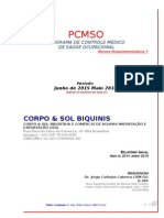 Corpo e Sol PCMSO 2015