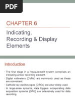 Chapter 6 Indicating, Recording and Display Elements