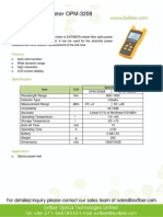 Optical Power Meter OPM 3208A