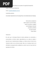 La Sociología (Rural)
