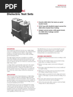 50 - 100kV - AC Dielectric Test Set