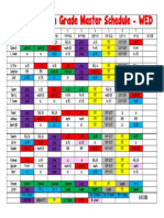 6th Grade Master Wed Schedule