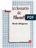 Diccionario de Filosofía 2a Ed