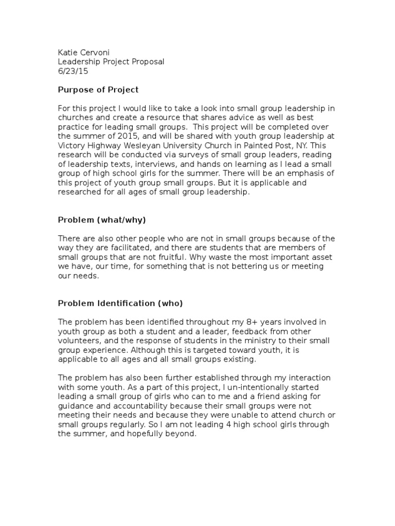 Teaching proposal template picture