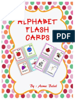 Cute Alphabet Flashcards